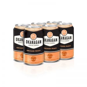 Okanagan Orchard Peach Cider-cans